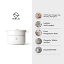 Informa Kels 3 ltr Owny Panci Elektrik Multifungsi - Putih Multifunction Electric Pan Kuali Pot Listrik Peralatan Masak Perlengkapan Dapur