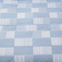 Informa 240X210 cm Bed Cover Yael - Biru Selimut Ranjang Motif Pelapis Tempat Tidur Blanket Aksesoris Tempat Tidur