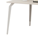 Informa Maven Meja Kantor 4S Dengan Screen - Abu-Abu/Cokelat Oak Office Table Furnitur Kantor Meja Kerja Belajar Minimalis Serbaguna