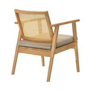 Informa Boffin Kursi Lounge Natural - Cokelat Aesthetic Chair Kursi Santai Serbaguna Kursi Tamu Rumah Kantor