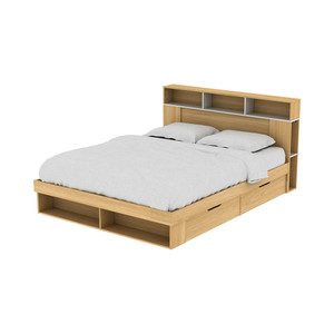 Informa 160X200 cm Gio Tempat Tidur - Euro Oak Ranjang Kasur Divan Tempat Tidur Furniture Kamar Tempat Matras