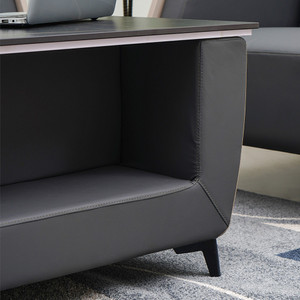 Informa Foxx Meja Tamu - Abu-Abu Coffee Table Meja Ruang Tamu Serbaguna Meja Sofa Furniture Rumah Aesthetic