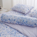 Informa 180X200 cm Set 6 Pcs Seprai King Microfiber Verla Sprei Motif Seprai Aesthetic Seprei Sheet Set Bed Sheet Aksesoris Tempat Tidur Set Sarung Bantal Sarung Guling