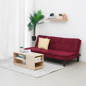 Informa Rana Meja Tamu Rectangle - Cokelat Maple Coffee Table Meja Ruang Tamu Serbaguna Meja Sofa Persegi Panjang Furniture Rumah Aesthetic