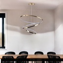 Informa Mayfair Lampu Gantung Hias 3L Round - Gold