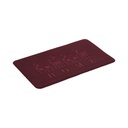Informa 46X76 cm Keset Kamar Mandi Pvc Home - Merah Maroon