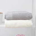 Informa 80X150 cm Eve Handuk Mandi Jacquard - Krem