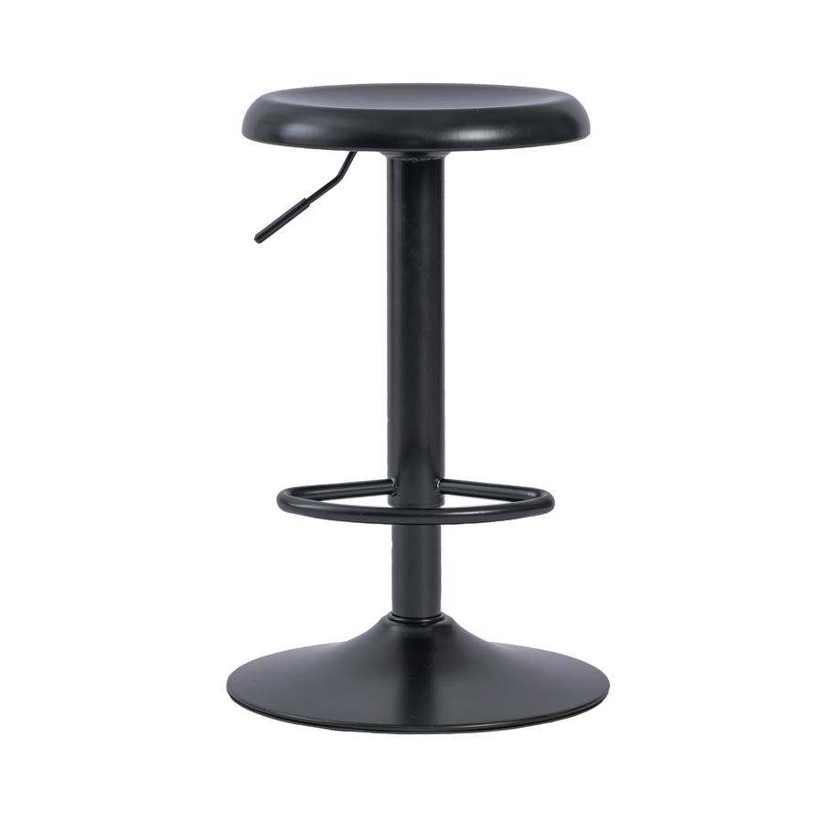 Informa Zowell Bangku Bar - Hitam Bar Stool Kursi Kafe Bartending Furniture Ruang Makan