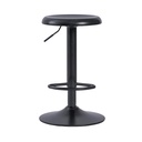 Informa Zowell Bangku Bar - Hitam Bar Stool Kursi Kafe Bartending Furniture Ruang Makan