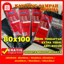 Kantong Plastik Sampah 80 x 100cm isi 10 lembar Plastik Trash bag