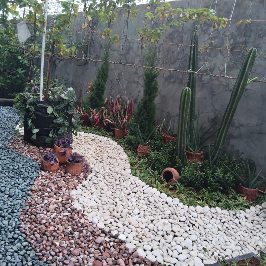Batu Koral Putih, uk. sedang (1 Karung : -/+10 kg) 