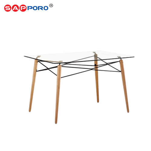[ SUPER SALE ] SAPPORO HARTON -  Meja Makan Kaca | Dining Table
