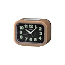 Jam Weker Beker Seiko QHK026G Detik Senyap Gold Original