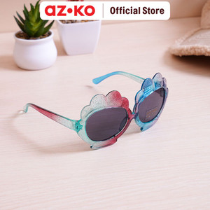 AZKO Ataru Kacamata Anak Dengan Pouch Rainbow Kacamata Hitam Kids Kid Sunnies Eyewear Aksesoris Fashion Anak Anak