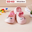 AZKO Ataru Ukuran 26 Sandal Anak Clogs Mary Jane - Pink Kid Slippers Sepatu Sandal Alas Kaki Sendal Santai Anak