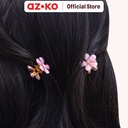 AZKO Ataru Set 2 Pcs Jepit Rambut Flower Pearl Random Hair Clip Claw Aksesoris Jepitan Cewek Penjepit Hiasan Rambut Wanita Aksesori Kepala
