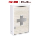 AZKO Fosa 30X12X50 cm Kabinet Penyimpanan Obat - Putih tempat obat-obatan medicine box medicine cabinet kotak penyimpanan obat