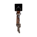 AZKO Stora Set 2 Pcs Gantungan Dinding Square Metal Pengait Multifungsi Tembok Clothes Hook Tempat Gantung Pakaian Barang Serbaguna