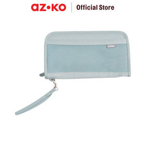 AZKO Passport Organizer Dokumen Travel - Hijau card wallet case tempat penyimpanan id card atm uang cardholder