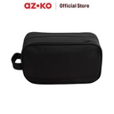 AZKO Passport Tas Organizer Toiletry Waterproof - Hitam organizer bag set perlengkapan traveling tas serbaguna toiletries pouch