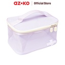 AZKO Passport Orugana Tas Organizer Rectangle - Ungu organizer bag perlengkapan traveling tas serbaguna pouch