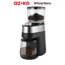 AZKO Kris Coffee Grinder Dengan Pisau Flat Burr 120 watt - Hitam mesin penghalus kopi grinding machine alat penggiling kopi food grade pembuat minuman gilingan kopi