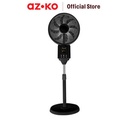 AZKO Krisbow 16 inci Kipas Angin Berdiri Uap 75 watt Dengan Remote - Hitam Standing Misty Fan Kipas Air Semprot Kabut Embun Cooling Fan Penyejuk Ruangan