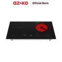 AZKO Kris Kompor Listirk Infrared 2 Tungku - Hitam Electric Stove Kompor Elektrik 2 Tungku Perlengkapan Dapur Alat Masak