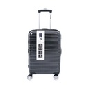 AZKO Passport Blythe Koper Pc & Abs Tsa Lock Midnight Black - Hitam Hardcase Luggage Koper Kabin Dengan Tsa Tas Jalan-Jalan Travel Bag Tas Roda