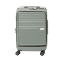 AZKO Legend Walker Malibu Koper Pc & Abs - Hijau Olive Hardcase Luggage Koper Kabin Dengan Tsa Tas Jalan-Jalan Travel Bag Tas Roda