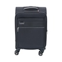 AZKO Luggo Royce Koper Tsa Lock Lightweight - Hitam Softcase Luggage Koper Kabin Dengan Tsa Tas Jalan-Jalan Travel Bag Tas Roda