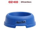 AZKO Paws N Tail Pet Bowl Antislip Small Blue Wadah Makanan Anabul Anjing Kucing Pet Food Bowl Perlengkapan Makan Hewan Peliharaan