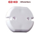 AZKO Kindla 3.7X3.3X2.5 cm Set 6 Pcs Cover Pelindung Soket Listrik Abs Power Socket Cover Penutup Colokan Listrik Alat Keamanan Safety Tools