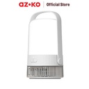 AZKO Apa Lampu Lentera Rechargeable 2In1 7 watt - Abu-Abu Flashlight Emergency Lamp Lampu Camping Portable Travel Light Lampu Darurat Cadangan