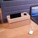 AZKO Stora Kotak Organizer Prnyimpanan Kabel Square Cable Storage Box Organizer Tempat Stop Kontak Kotak Kabel Listrik Charger Dengan Tutup