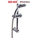 AZKO Fosa 8 cm Set Shower Mandi Slidrail 3F Chrom972 Pancuran Air Mandi Perlengkapan Kamar Mandi Bathroom Tools Set Shower Hand Handle Selang