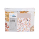 AZKO Sleeplite Set Seprai Microfiber Flower Liv Sprei Motif Seprai Aesthetic Seprei Sheet Set Bed Sheet Aksesoris Tempat Tidur Set Sarung Bantal Sarung Guling