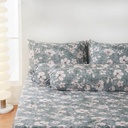 AZKO Sleeplite Set Seprai Microfiber Flower Lola Seprai Motif Seprai Aesthetic Seprei Sheet Set Bed Sheet Aksesoris Tempat Tidur Set Sarung Bantal Sarung Guling