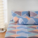 AZKO Sleeplite Set Seprai Microfiber Aria Abstrak Sprei Motif Seprai Aesthetic Seprei Sheet Set Bed Sheet Aksesoris Tempat Tidur Set Sarung Bantal Sarung Guling