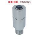 AZKO Acroz Shower Stop Valve Chrome T1004-F83 Kran Air Kamar Mandi Kran Air Stop Valve Faucet Bathroom Tools