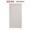 AZKO Forhom 160X220 cm Venetian Blind 25 mm - Putih Penutup Jendela Tirai Gulung Penghalang Cahaya Blind Spotlights Gorden