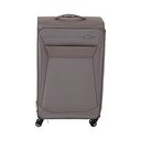 AZKO Passport Parker Koper Nylon Tsa Lock - Cokelat Softcase Luggage Koper Kabin Dengan Tsa Tas Jalan-Jalan Travel Bag Tas Roda