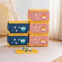 AZKO Stora Kotak Penyimpanan Lipat Building Block Wadah Kotak Simpan Serbaguna Foldable Storage Box Dengan Handle Boks Organizer