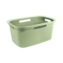 AZKO Ezy Storage Keranjang Laundry Mode - Hijau Tempat Baju Pakaian Kotor Wadah Cucian Laundry Basket Perlengkapan Rumah Tangga