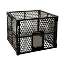 AZKO Paws N Tail Kandang Hewan Lipat Plastik Dog Cat Carrier Pet Carrier Pet Cargo Kucing Anjing Perlengkapan Hewan Peliharaan