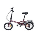 AZKO Fingard 16 Inci Nolan Sepeda Lipat 1 Speed Foldable Folding Bike Perlengkapan Olahraga Sepeda Compact
