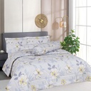 AZKO Sleeplite Seprai Microfiber Flower Isla Sprei Motif Seprai Aesthetic Seprei Sheet Set Bed Sheet Aksesoris Tempat Tidur Set Sarung Bantal Sarung Guling Set Bed Cover