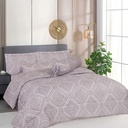 AZKO Sleeplite Seprai Microfiber Abstrak Amelia Sprei Polos Seprai Aesthetic Seprei Sheet Set Bed Sheet Aksesoris Tempat Tidur Set Sarung Bantal Sarung Guling