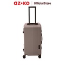 AZKO Legend Walker 26 inci Challenger Trunk Koper Pc Tsa Lock - Cokelat Mocha Hardcase Luggage Koper Bagasi Dengan Tsa Tas Jalan-Jalan Travel Bag Tas Roda