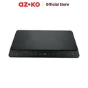 AZKO Kris Kompor Listrik Double 350 Watt - Hitam Electric Stove Kompor Elektrik 2 Tungku Perlengkapan Dapur Alat Masak